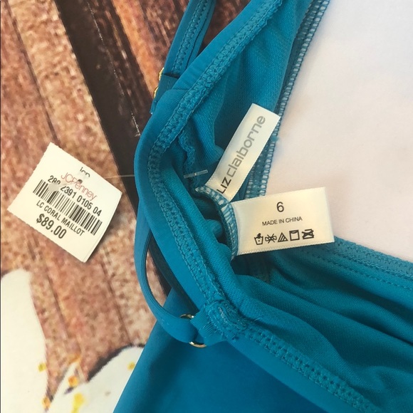 Liz Claiborne One Piece Swimsuit - Picture 4 of 7